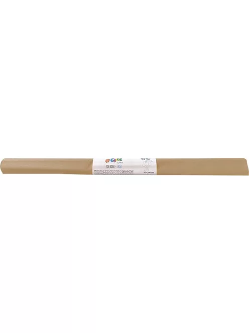 COOL BY VICTORIA Krepp-papír, 50x200 cm, COOL BY VICTORIA, barack