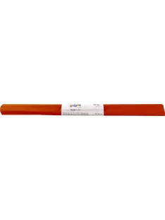   COOL BY VICTORIA Krepp-papír, 50x200 cm, COOL BY VICTORIA, narancs vörös