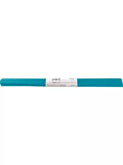 COOL BY VICTORIA Krepp-papír, 50x200 cm, COOL BY VICTORIA, kék