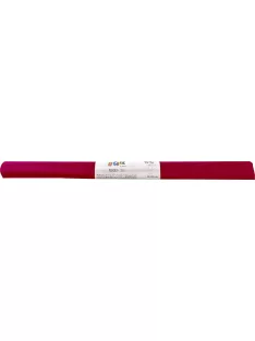   COOL BY VICTORIA Krepp-papír, 50x200 cm, COOL BY VICTORIA, bordó