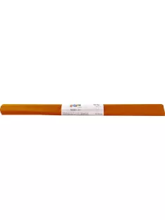   COOL BY VICTORIA Krepp-papír, 50x200 cm, COOL BY VICTORIA, narancssárga