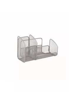 ALBA Asztali rendező, fémhálós, ALBA, ezüst