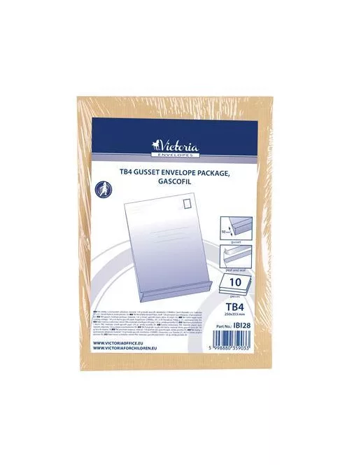 VICTORIA PAPER Redős-talpas tasak csomag, TB4, szilikonos, 50 mm talp, VICTORIA PAPER, barna gascofil