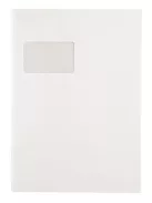 VICTORIA PAPER Boríték, TC4, szilikonos, bal ablakos (50 x 100), VICTORIA PAPER