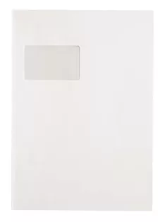   VICTORIA PAPER Boríték, TC4, szilikonos, bal ablakos (50 x 100), VICTORIA PAPER