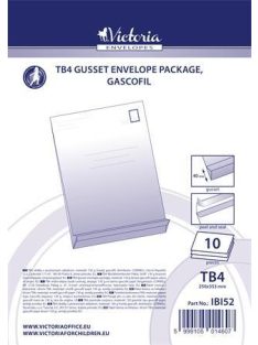   VICTORIA PAPER Redős-talpas tasak csomag, TB4, szilikonos, 40 mm talp, VICTORIA PAPER, barna gascofil