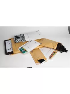   VICTORIA PAPER Légpárnás tasak, 125x175 mm külméret, 100x165 mm belméret, VICTORIA PAPER, "W1", barna