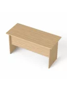 MAYAH Íróasztal, laplábbal, 140x70 cm, MAYAH "Freedom SV-20", kőris