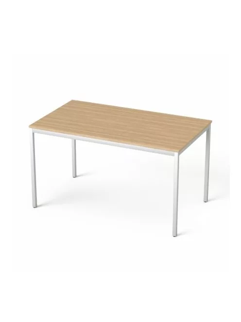 MAYAH Általános asztal fémlábbal, 75x130 cm, MAYAH "Freedom SV-38", kőris