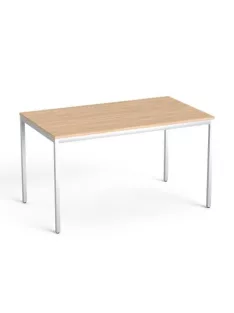   MAYAH Általános asztal fémlábbal, 75x130 cm, MAYAH "Freedom SV-38",  tölgy