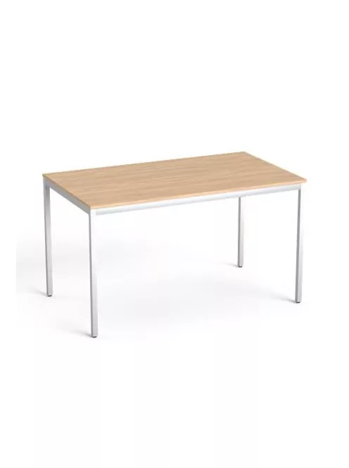 MAYAH Általános asztal fémlábbal, 75x130 cm, MAYAH "Freedom SV-38",  tölgy