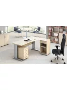 MAYAH Görgős konténer, 3 fiókos, MAYAH "Freedom SV-18", juhar