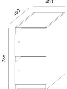   MAYAH Öltözőszekrény, MAYAH "Freedom SV-212", fehér