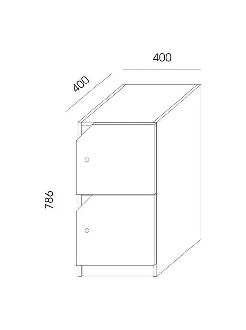 MAYAH Öltözőszekrény, MAYAH "Freedom SV-212", fehér