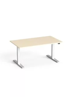   MAYAH Állítható magasságú íróasztal, 140x80 cm, MAYAH "Freedom SV-302", juhar