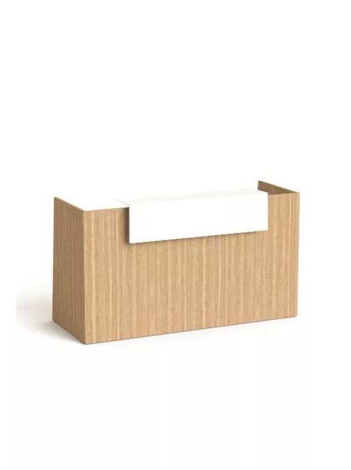 MAYAH Recepciós asztal, 190x64,5 cm, MAYAH "Freedom SV-92", kőris