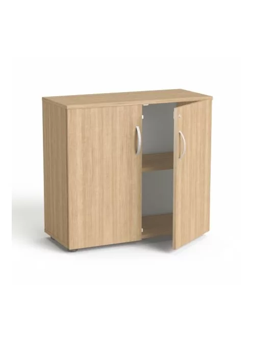 MAYAH Szekrény, 2 rendező magas, kétajtós, polcokkal, MAYAH "Freedom SV-10", kőris