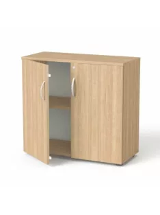   MAYAH Szekrény, 2 rendező magas, kétajtós, polcokkal, MAYAH "Freedom SV-10", kőris