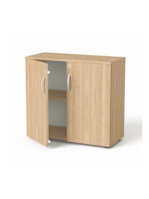 MAYAH Szekrény, 2 rendező magas, kétajtós, polcokkal, MAYAH "Freedom SV-10", kőris