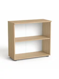   MAYAH Szekrény, 2 rendező magas, nyitott, polcokkal, MAYAH "Freedom SV-11", kőris