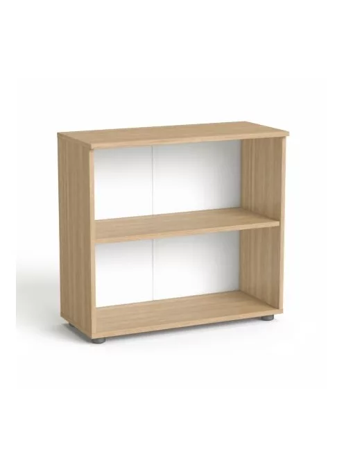 MAYAH Szekrény, 2 rendező magas, nyitott, polcokkal, MAYAH "Freedom SV-11", kőris