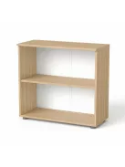 MAYAH Szekrény, 2 rendező magas, nyitott, polcokkal, MAYAH "Freedom SV-11", kőris