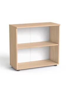   MAYAH Szekrény, 2 rendező magas, nyitott, polcokkal, MAYAH "Freedom SV-11",  tölgy