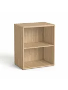 MAYAH Szekrény, asztalmagas, nyitott, polcos, MAYAH "Freedom SV-17", kőris