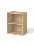 MAYAH Szekrény, asztalmagas, nyitott, polcos, MAYAH "Freedom SV-17", kőris