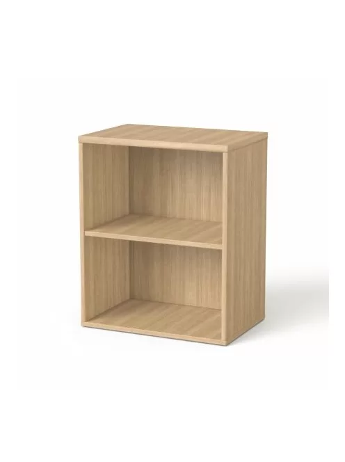 MAYAH Szekrény, asztalmagas, nyitott, polcos, MAYAH "Freedom SV-17", kőris