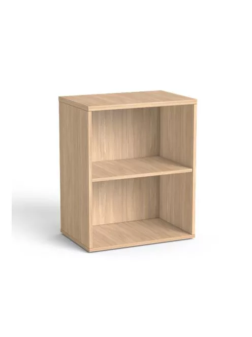MAYAH Szekrény, asztalmagas, nyitott, polcos, MAYAH "Freedom SV-17",  tölgy