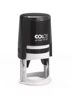   COLOP Bélyegző, kör, COLOP "Printer R 40", kék cserepárnával