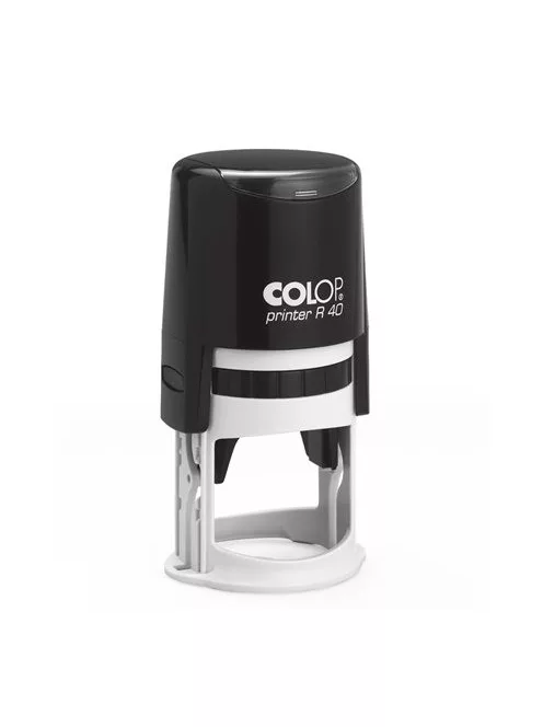 COLOP Bélyegző, kör, COLOP "Printer R 40", kék cserepárnával