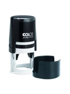   COLOP Bélyegző, kör, COLOP "Printer R 40", lila cserepárnával