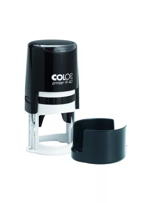 COLOP Bélyegző, kör, COLOP "Printer R 40", lila cserepárnával