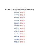 COLOP Dátum- és szövegbélyegző, 12 féle szöveggel, COLOP "S120/WD"