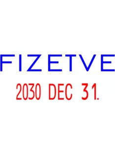 COLOP Dátumbélyegző, COLOP "S 160/L", Fizetve