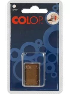   COLOP Bélyegző cserepárna, 2 db/bliszter, COLOP "E/10", natúr