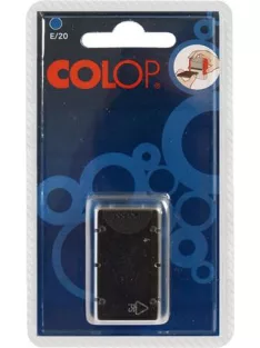   COLOP Bélyegző cserepárna, 2 db/bliszter, COLOP "E/20", kék