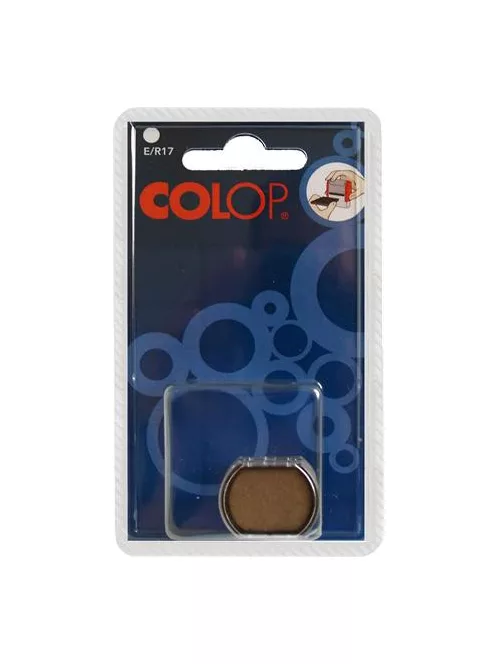 COLOP Bélyegző cserepárna, 2 db/bliszter, COLOP "E/R17", natúr