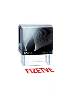   COLOP Bélyegző, szó, COLOP "Printer IQ 20/L", Fizetve