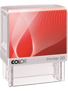   COLOP Bélyegző, COLOP "Printer IQ 20" fehér ház - fekete párnával