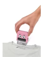 COLOP Bélyegző textilhez, kirakós COLOP "Marky", pink ház, fekete párnával