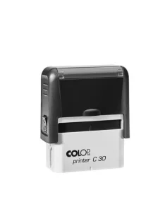   COLOP Bélyegző, COLOP "Printer C 30", kék cserepárnával
