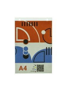   ANTRA Dokumentumtartó, fali, A4, plexi, álló, ANTRA, átlátszó