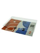 ANTRA Dokumentumtartó, fali, A4, plexi, álló, ANTRA, átlátszó