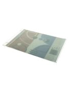 ANTRA Dokumentumtartó, fali, A4, plexi, álló, ANTRA, átlátszó