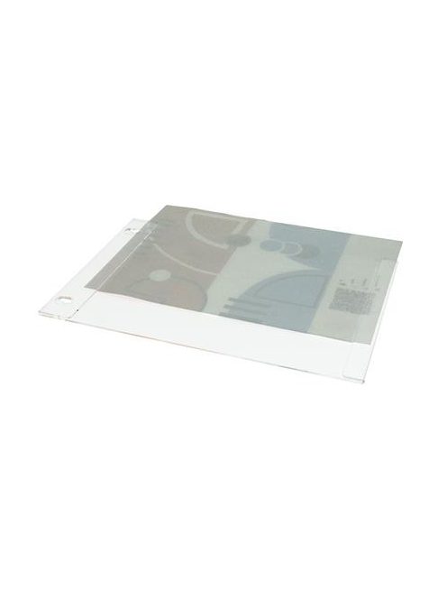 ANTRA Dokumentumtartó, fali, A4, plexi, álló, ANTRA, átlátszó