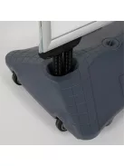 Megállító tábla, poszteres, víztartályos, A1 méret, 59,4x84,1 cm