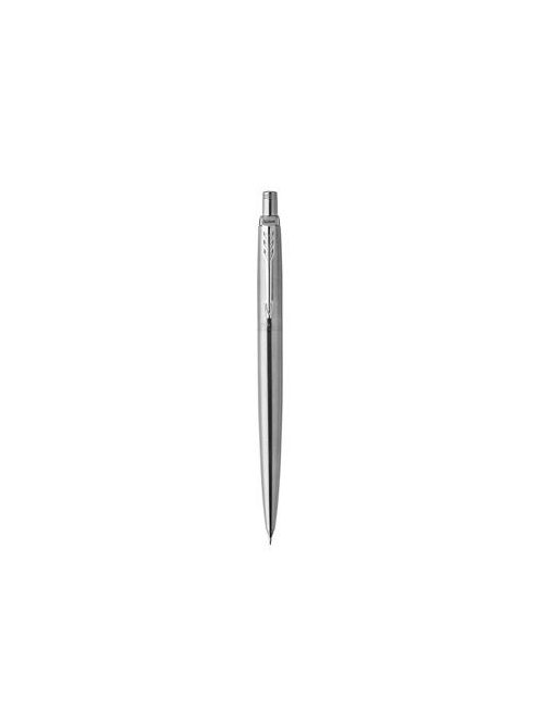 PARKER Nyomósirón, 0,5 mm, ezüst színű klip, PARKER "Royal Jotter", rozsdamentes acél